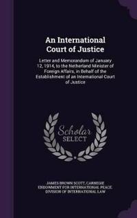 An International Court of Justice