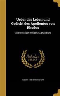 Ueber das Leben und Gedicht des Apollonius von Rhodus