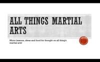 All Things Martial Arts