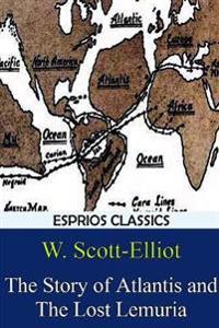 Kirjan kansi "The Story of Atlantis and The Lost Lemuria (Esprios Classics)"