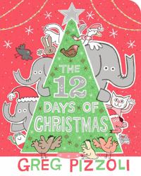 Kirjan kansi "The 12 Days of Christmas"