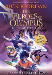 Tuotekuva ille Heroes of Olympus Paperback Boxed Set, The-10th Anniversary Edition