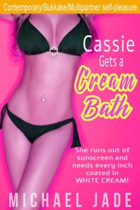 Cassie Gets a Cream Bath