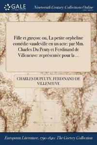 Bokomslag för "Fille et garçon"