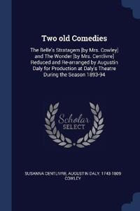 Bokomslag för "Two old Comedies"