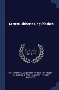 Letters Hitherto Unpublished