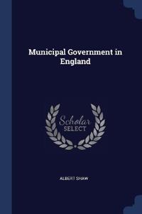 Municipal Government in England