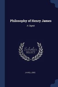 Philosophy of Henry James
