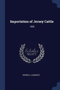 Importation of Jersey Cattle