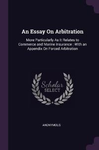 An Essay On Arbitration