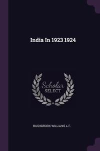 India In 1923 1924