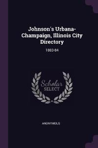 Johnson's Urbana-Champaign, Illinois City Directory