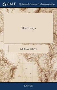 Bokomslag for "Three Essays"