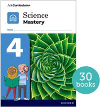 Science Mastery: Science Mastery Pupil Workbook 4 Pack of 30