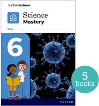 Science Mastery: Science Mastery Pupil Workbook 6 Pack of 5