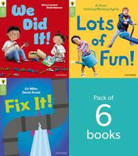 Oxford Reading Tree Green Sparks: level 2 LEVEL 2 PACK of 6