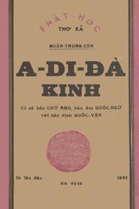A Di Ð? Kinh (B?n in l?n d?u nam 1941 - H?n van, Vi?t d?ch v? ch? ?m)