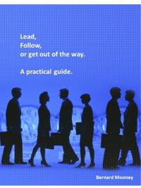 Lead, Follow or Get Out of the Way - A Practical Guide
