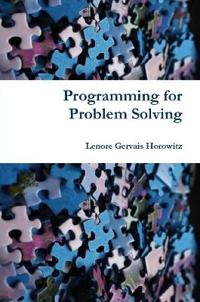 Programming for Problem Solving