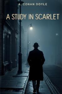Bokomslag for "A Study in Scarlet"