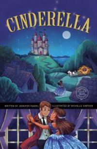 Kirjan kansi "Cinderella"