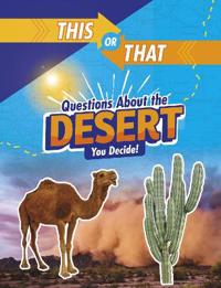 Kirjan kansi "This or That Questions About the Desert"
