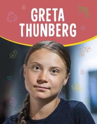 Kirjan kansi "Greta Thunberg"