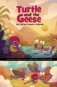 Kirjan kansi "The Turtle and the Geese"