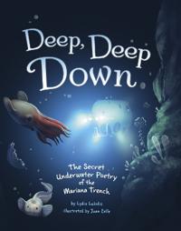 Kirjan kansi "Deep, Deep Down"