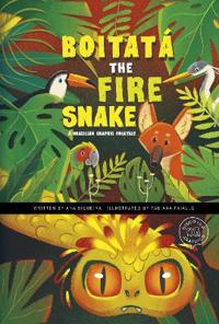 Kirjan kansi "Boitatá the Fire Snake"