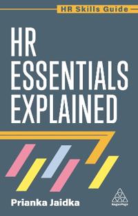 Kirjan kansi "HR Essentials Explained"