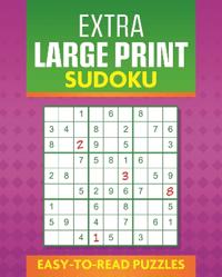 Extra Large Print Sudoku