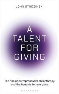 Kirjan kansi "A Talent for Giving"