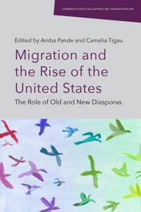 Kirjan kansi "Migration and the Rise of the United States"