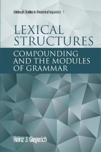 Bokomslag for "Lexical Structures"