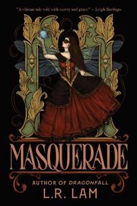 Kirjan kansi "Masquerade"