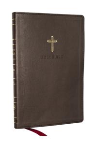 NKJV Holy Bible, Ultra Thinline, Black Leathersoft, Red Letter, Comfort Print