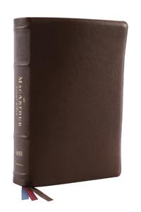 LSB, MacArthur Study Bible, Brown Premium Goatskin Leather, Comfort Print