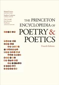 Princeton Encyclopedia of Poetry and Poetics