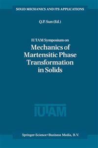 IUTAM Symposium on Mechanics of Martensitic Phase Transformation in Solids
