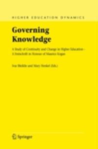 Higher Education Dynamics