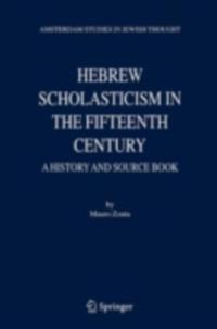 Hebrew Scholasticism in the Fifteenth Century
