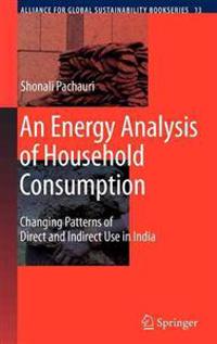 Bokomslag for "An Energy Analysis of Household Consumption"