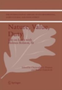 The International Library of Environmental, Agricultural and Food Ethics