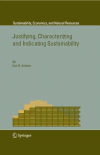 Sustainability, Economics, and Natural Resources
