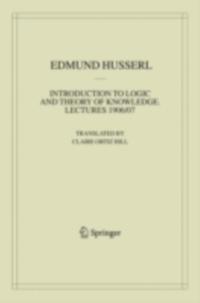 Husserliana: Edmund Husserl – Collected Works