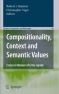 Studies in Linguistics and Philosophy