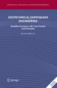 Geotechnical, Geological and Earthquake Engineering