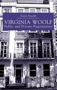 Bokomslag for "Virginia Woolf: Public and Private Negotiations"