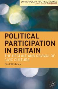 Bokomslag for "Political Participation in Britain"
